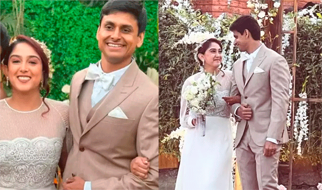 Ira – Nupur Wedding : इरा खान व नुपूर शिखरे यांचा विवाहसोहळा झाला संपन्न