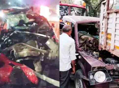 Mumbai-Nashik Highway Accident : नववर्षाच्या पहिल्याच दिवशी मुंबई-नाशिक महामार्गावर दोन भीषण अपघात; तीन ठार, सहा जखमी