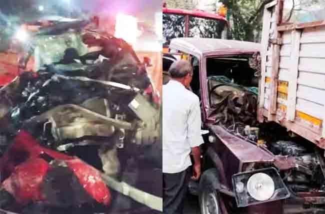 Mumbai-Nashik Highway Accident : नववर्षाच्या पहिल्याच दिवशी मुंबई-नाशिक महामार्गावर दोन भीषण अपघात; तीन ठार, सहा जखमी