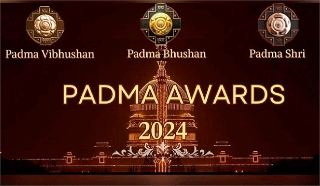 Padma Awards 2024 : प्रजासत्ताक दिनाच्या पूर्वसंध्येला केंद्र सरकारकडून पद्म पुरस्कारांची घोषणा