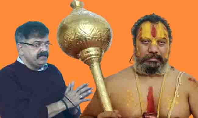 Jitendra Awhad : आव्हाडांना संत समाज माफ करणार नाही, तो समोर आला तर त्याचा वध करेन