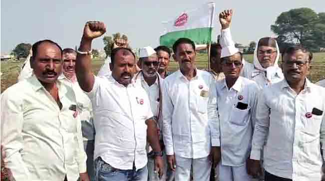 सरकारी धोरणाच्या निषेधार्ह बागलाणच्या शेतकऱ्यांचा गांजा लागवडीचा प्रयत्न
