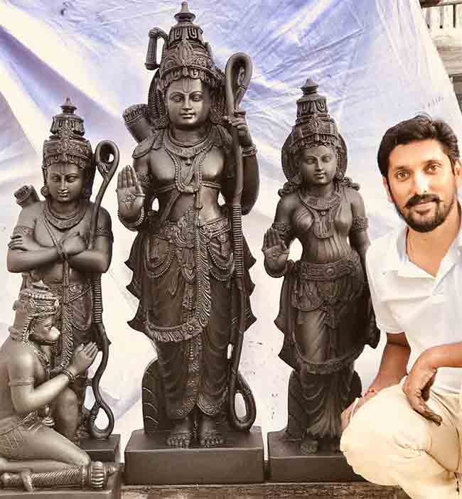 Ram Mandir: राम मंदिरातील प्राणप्रतिष्ठेसाठी मूर्तींची निवड, केंद्रीय मंत्र्यांनी शेअर केला फोटो