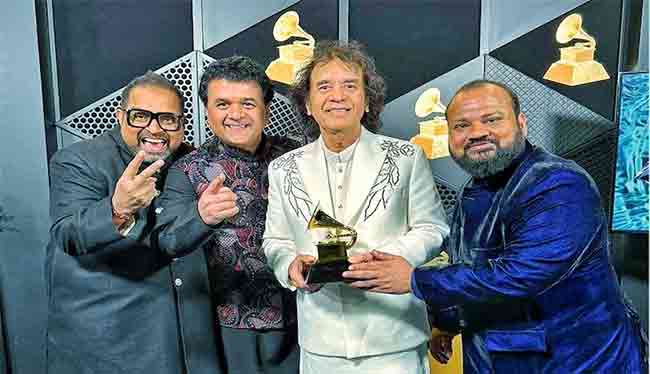 Grammy Awards 2024 : ग्रॅमी पुरस्कारांमध्ये भारतीय संगीतकारांचा डंका! शंकर महादेवन, झाकीर हुसेन यांनी मारली बाजी