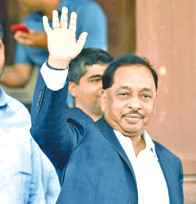 Narayan Rane: नारायण राणे लोकसभेच्या रिंगणात