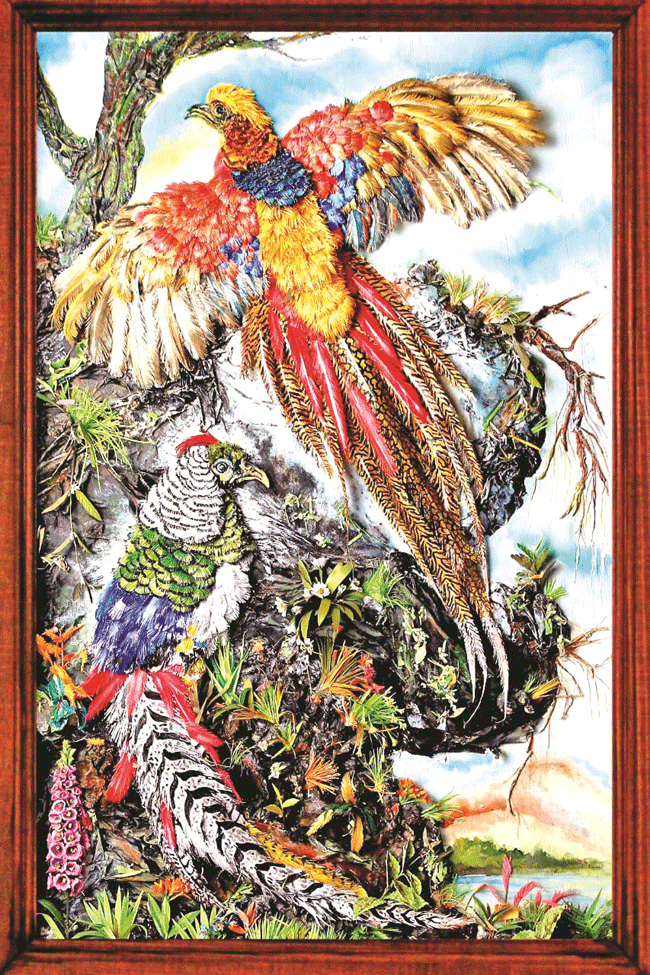 Pheasant : रेशमी इंद्रधनू तितर