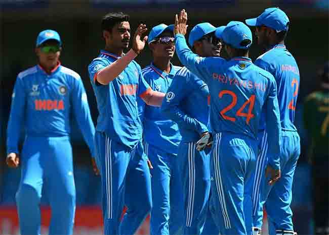 U19 world cup: द. आफ्रिकेला हरवत भारत फायनलमध्ये