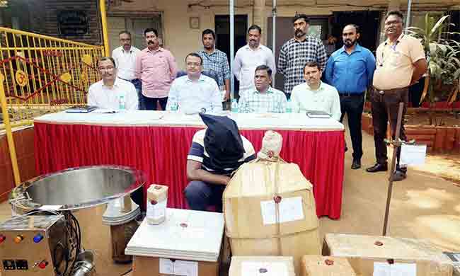 पेणमध्ये फार्म हाऊसवर एमडी ड्रग्जची निर्मिती