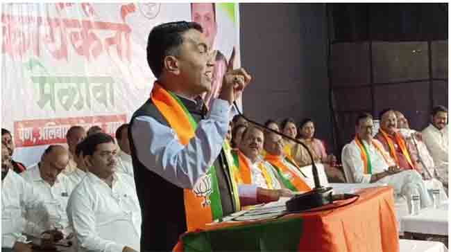 यूपीए सरकारच्या काळातील भ्रष्टाचार आणि घोटाळे जनतेसमोर आणा – गोवा मुख्यमंत्री प्रमोद सावंत
