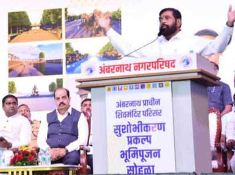 अंबरनाथ येथील प्राचीन शिवमंदिर भारतीयांचे तीर्थक्षेत्र होईल-मुख्यमंत्री एकनाथ शिंदे