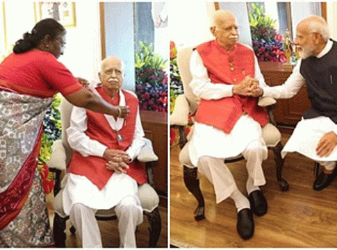 Bharatratna Award : लालकृष्ण अडवाणी यांना ‘भारतरत्न’ प्रदान