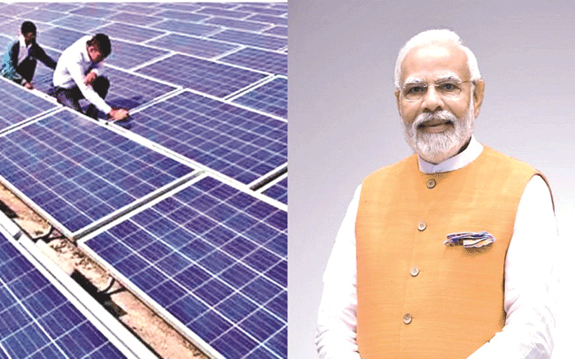 Narendra Modi : पीएम सूर्य घर मोफत वीज योजना