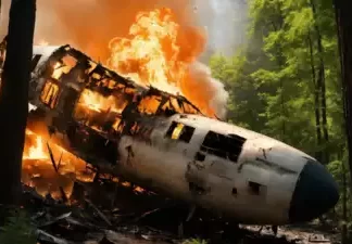 Plane Crash : रशियन लष्करी विमानाला भीषण अपघात, सर्व १५ जणांचा मृत्यू
