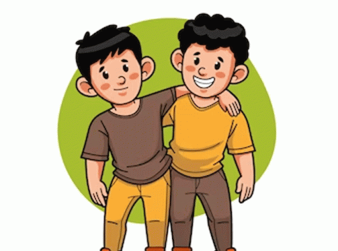 Poem and riddles : आम्ही दोघे भाऊ