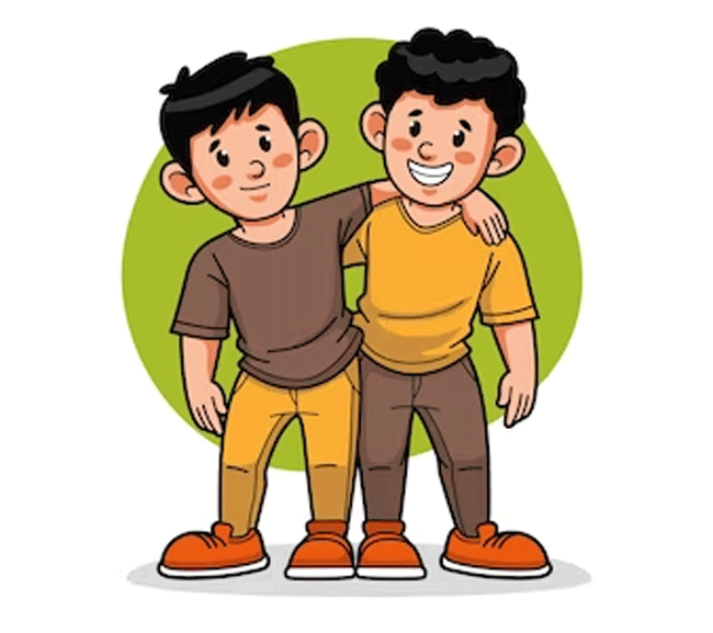 Poem and riddles : आम्ही दोघे भाऊ