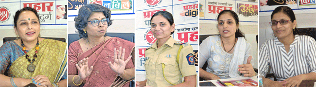 Womens’ day : कर्तृत्ववान महिलांसह प्रहारच्या गजाली…