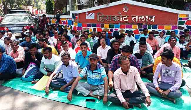 साळावच्या जे.एस.डब्ल्यु. कंपनी प्रकल्पग्रस्तांचे जिल्हाधिकारी कार्यालयाजवळ आजपासून “सामूहिक आमरण उपोषण”