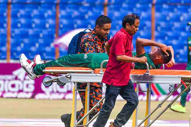 BAN vs SL: एकाच सामन्यात दुखापतग्रस्त झाले बांगलादेशचे खेळाडू
