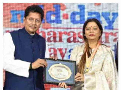 भाजप उद्योग आघाडीच्या समन्वयक जया अलीमचंदानी महाराष्ट्र गौरव पुरस्काराने सन्मानित