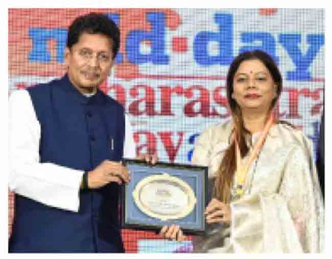 भाजप उद्योग आघाडीच्या समन्वयक जया अलीमचंदानी महाराष्ट्र गौरव पुरस्काराने सन्मानित