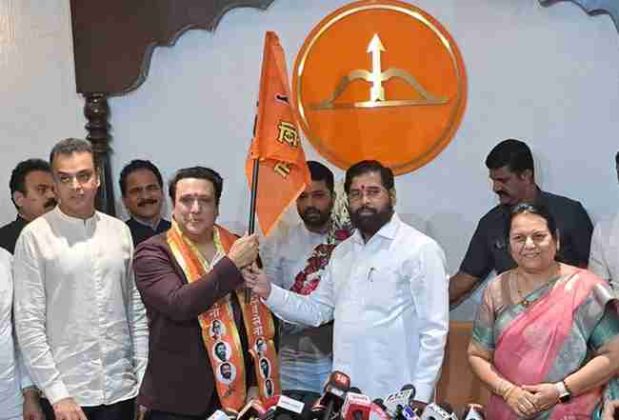 अभिनेता गोविंदाचा मुख्यमंत्र्यांच्या शिवसेनेत प्रवेश...