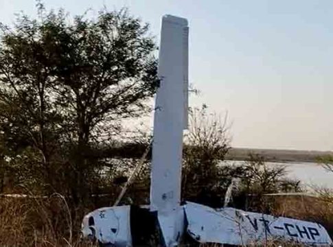 Guna Plane Crash: मध्य प्रदेशच्या गुनामध्ये लँडिगदरम्यान विमानाला अपघात, ट्रेनी पायलट जखमी