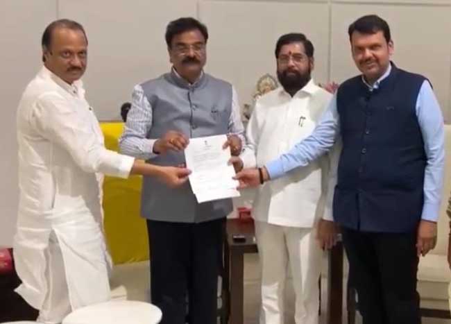 मुख्यमंत्री आणि दोन्ही उपमुख्यमंत्र्याच्या उपस्थितीत विजय शिवतारेंची मनधरणी…