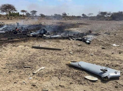 Plane crashed in Rajsthan : राजस्थानमध्ये भारतीय हवाई दलाचं यूएव्ही विमान कोसळलं!