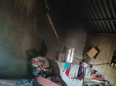 कोथेरी येथे घराला आग; लाखोंचे नुकसान