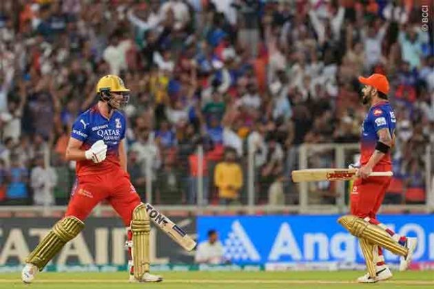 GT vs RCB: जॅक्स-कोहलीसमोर गुजरातने टेकले गुडघे, आरसीबीने ९ विकेटनी जिंकला सामना