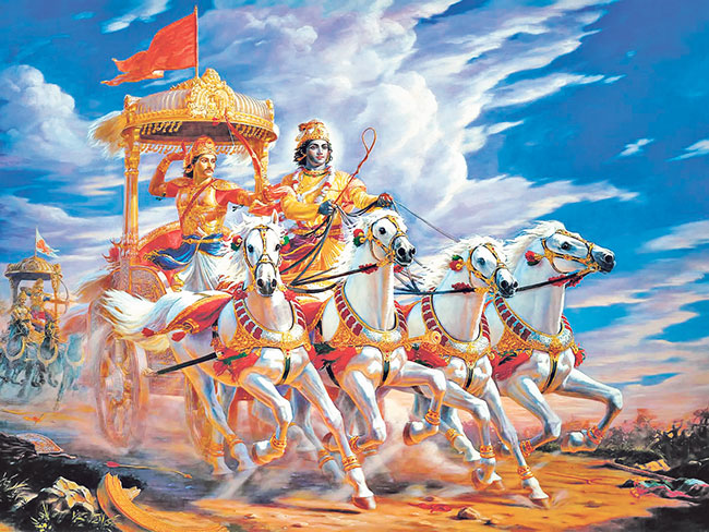 श्रीकृष्ण – अर्जुन नात्यातील रसमय नाट्य