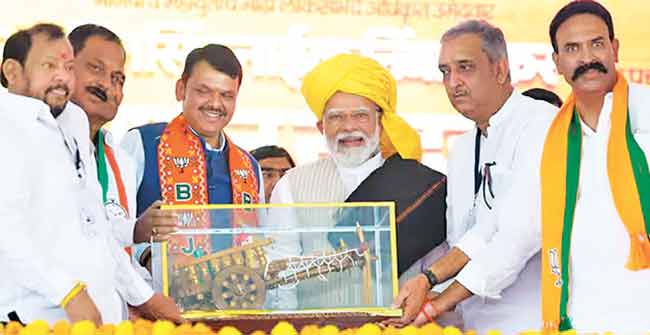 काँग्रेस म्हणजेच विश्वासघात! पंतप्रधान नरेंद्र मोदींनी केला काँग्रेसी कारभाराचा पंचनामा