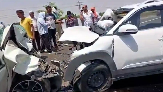 Kiran Sarnaik : आमदार किरण सरनाईक यांच्या कुटुंबियांच्या गाडीला अपघात; ५ जणांचा मृत्यू!