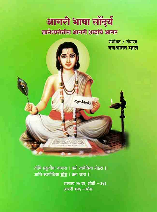 लेखक गज आनन म्हात्रे लिखित आगरी भाषा सौंदर्य : ज्ञानेश्वरीतील आगरी शब्दांचा आगर पुस्तकाचे प्रकाशन