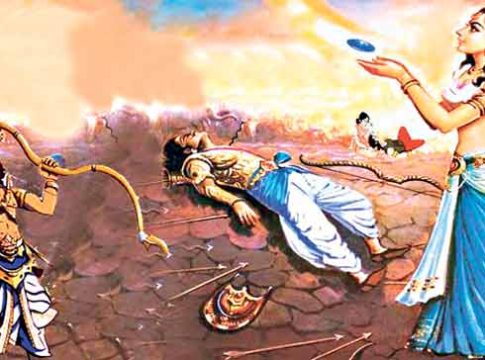 पुत्र बभ्रुवाहनाकडून अर्जुनाचा वध