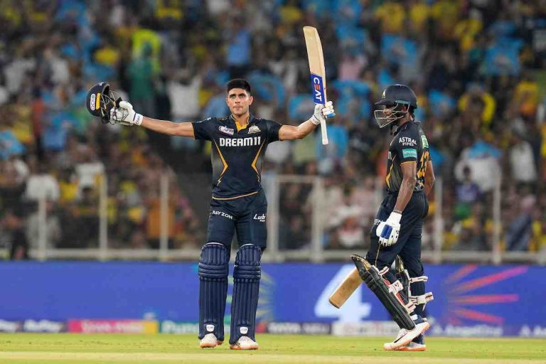 CSK vs GT: गुजरातच्या दोन्ही सलामीवीरांनी शतक ठोकलं, चेन्नईचं वादळ तब्बल ३५ धावांनी  रोखलं…