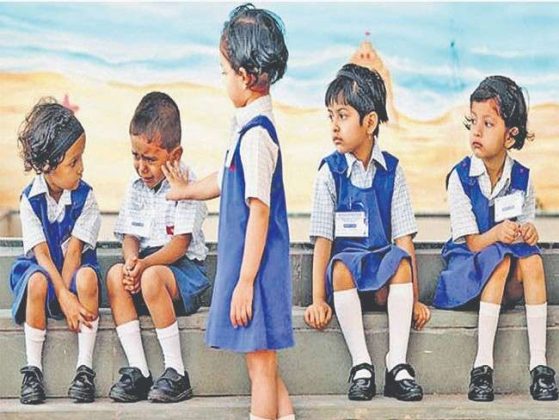 शाळेतील पहिला दिवस...