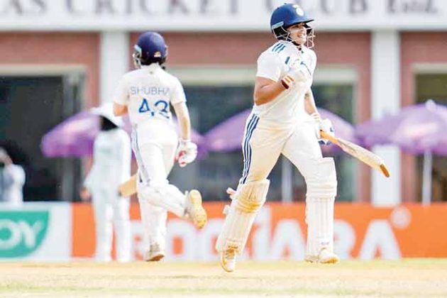 Test match : भारतीय महिलांचा दणदणीत विजय