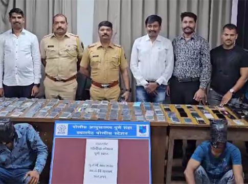 Pune crime : स्वारगेटच्या मोबाईल चोरट्यांचा पर्दाफाश! तब्बल १२० मोबाईल आणि ३ लॅपटॉप जप्त
