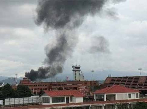 Nepal Plane Crash : नेपाळमध्ये टेकऑफदरम्यान विमानाचा भीषण अपघात!