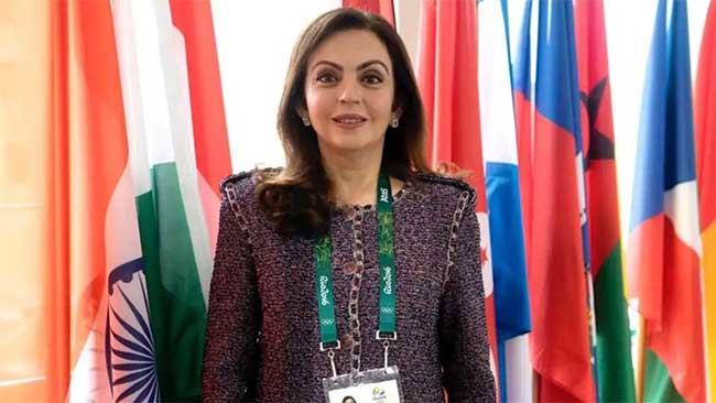 Nita Ambani : नीता अंबानी पुन्हा एकदा बनल्या आंतरराष्ट्रीय ऑलिम्पिक समितीच्या सदस्या!