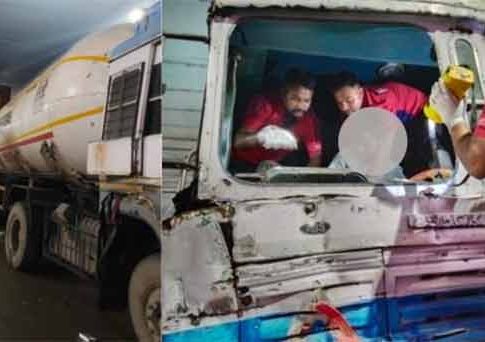 Accident News : भीषण अपघात! मुंबई-पुणे एक्स्प्रेस मार्गावर तीन वाहनांची जोरदार धडक