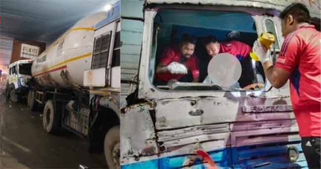 Accident News : भीषण अपघात! मुंबई-पुणे एक्स्प्रेस मार्गावर तीन वाहनांची जोरदार धडक