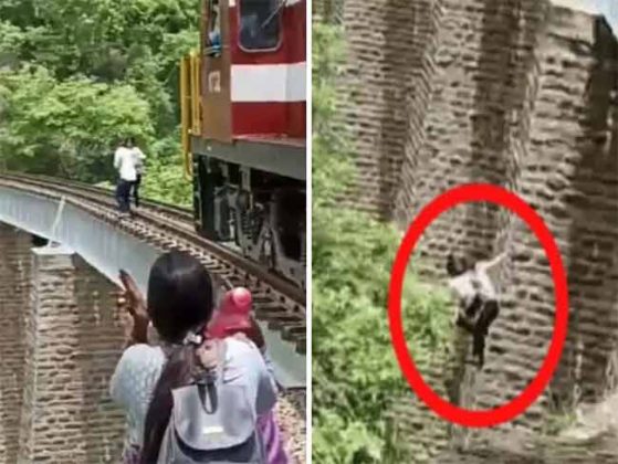 Rajasthan News : धक्कादायक! रेल्वे रूळांवर सेल्फी घेत दाम्पत्याला पडले महागात