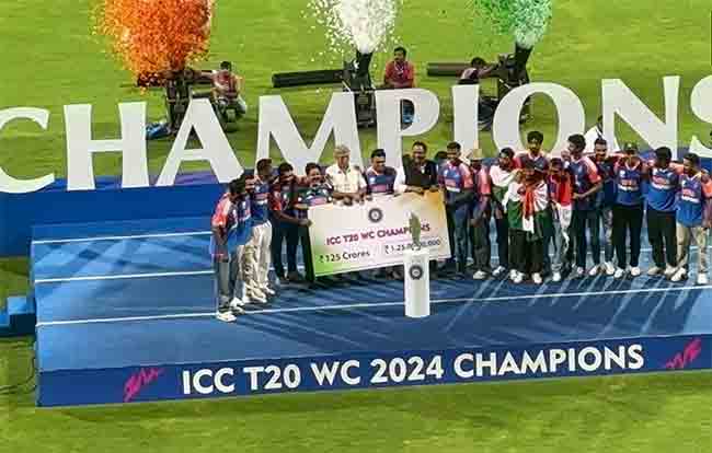 Team india: बीसीसीआयकडून टीम इंडियाला १२५ कोटींचे बक्षीस