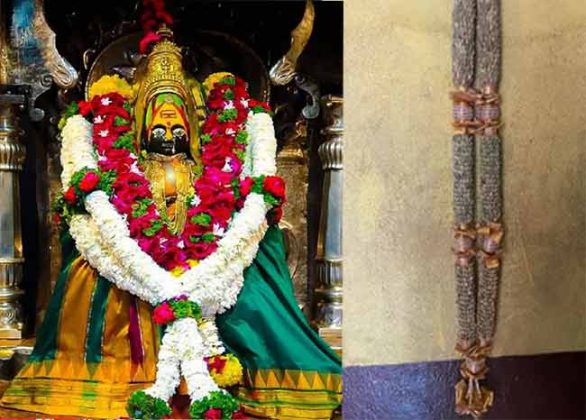 Tuljabhavani Devi : तुळजाभवानी देवीला चॉकलेटनंतर वेलची आणि लवंगाचा हार!