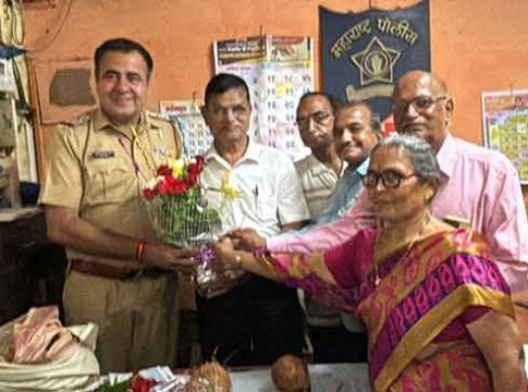जनतेच्या सहकार्याशिवाय कोणताही अधिकारी यशस्वी होऊ शकत नाही - पोलीस निरीक्षक अविनाश मांदळे