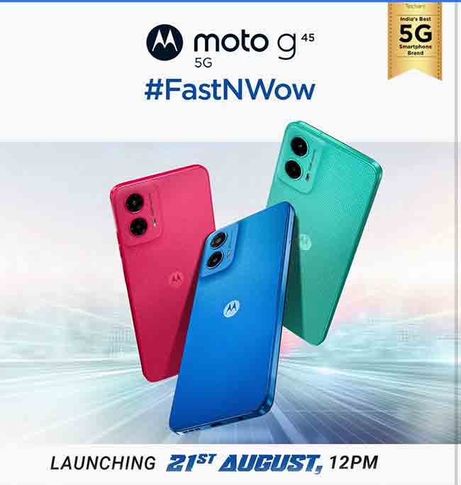 50MP कॅमेरा, 8GB RAMसह लाँच झाला Motorolaचा 5G स्मार्टफोन, किंमत १० हजारांपेक्षा कमी
