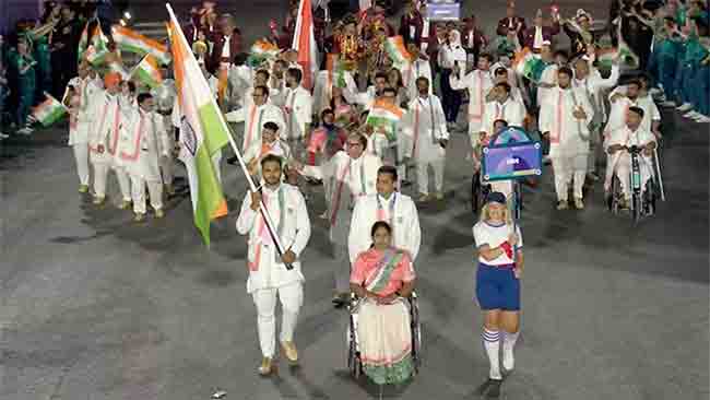 Paris Paralympics 2024: भव्यदिव्य सोहळ्यासह पॅरिस पॅराऑलिम्पिकची सुरूवात, सुमित-भाग्यश्री भारताचे ध्वजवाहक