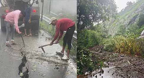 Tamhini Ghat : मुसळधार पावसाचा ताम्हिणी घाटाला तडाखा; पुणे जिल्हाधिकाऱ्यांकडून वाहतूक बंदीचे निर्देश जारी!